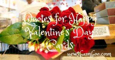 Quotes for Happy Valentine’s Day Cards