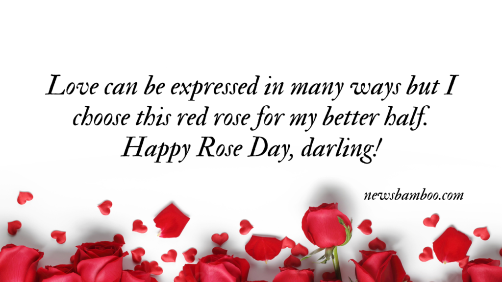 Rose Day Quotes, Wishes and Messages