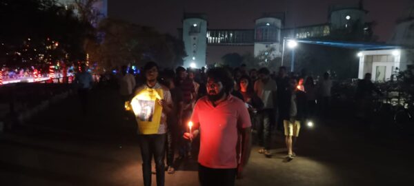 IIT Bombay student death: Student bodies take out candlelight march in solidarity with family