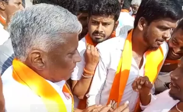 On Camera, Karnataka BJP Leader Stopped, Questioned Over Development